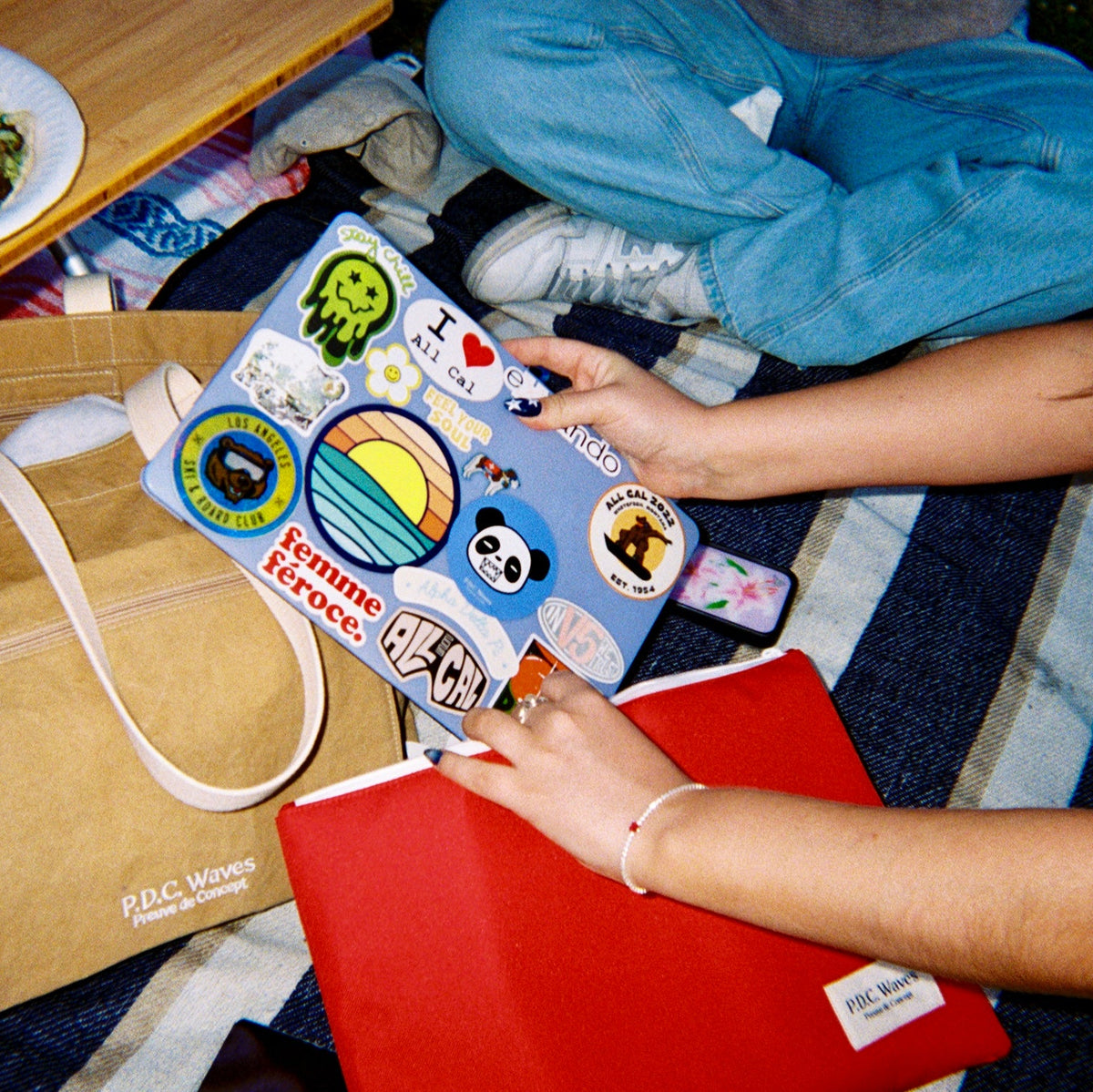 Upcycled Laptop Sleeve