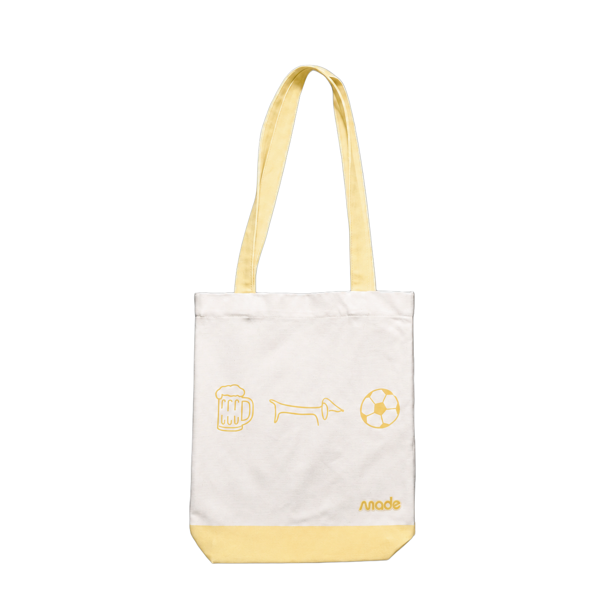 P.D.C. Waves x MADE Summer 01 Tote with Light Yellow Trim