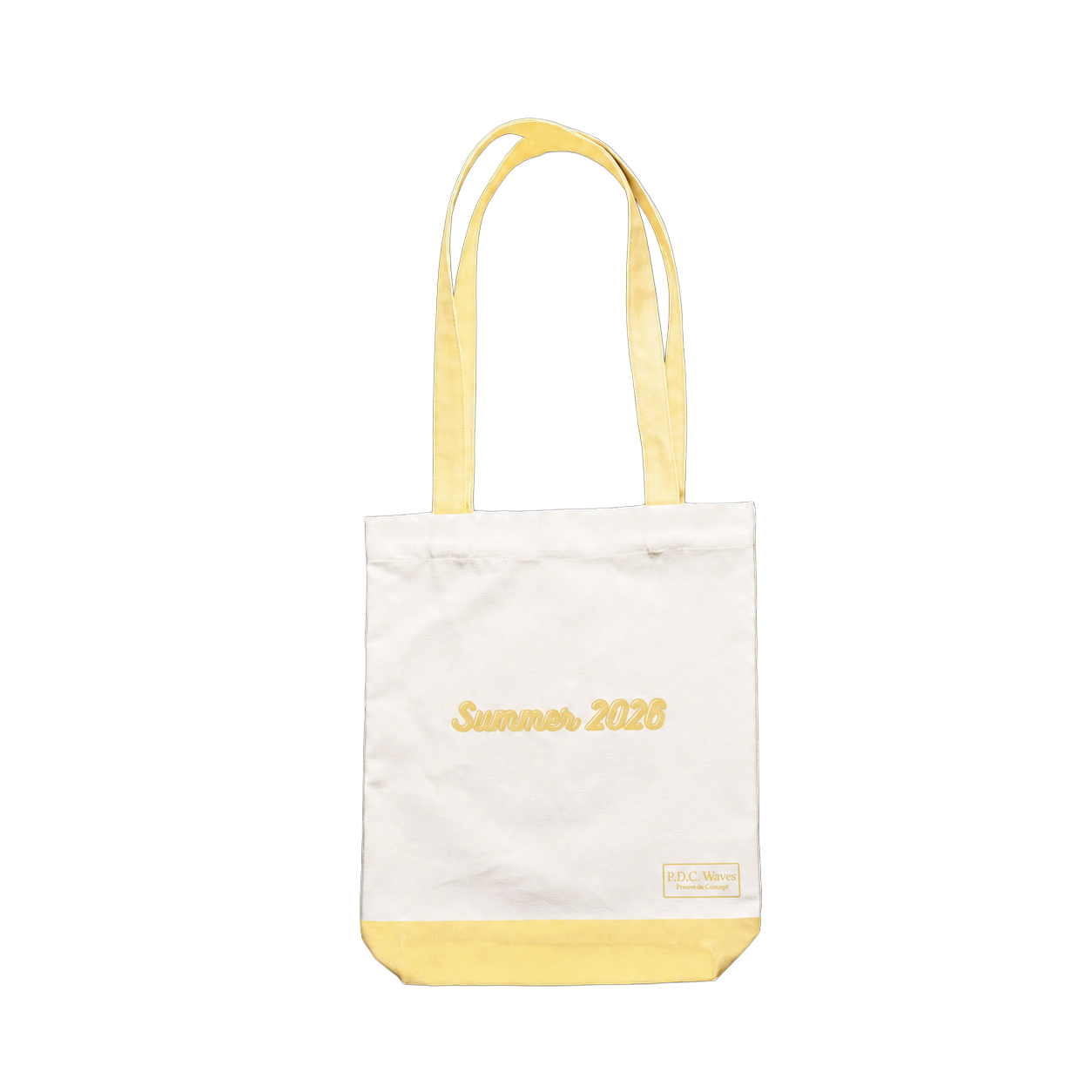 P.D.C. Waves x MADE Summer 01 Tote with Light Yellow Trim