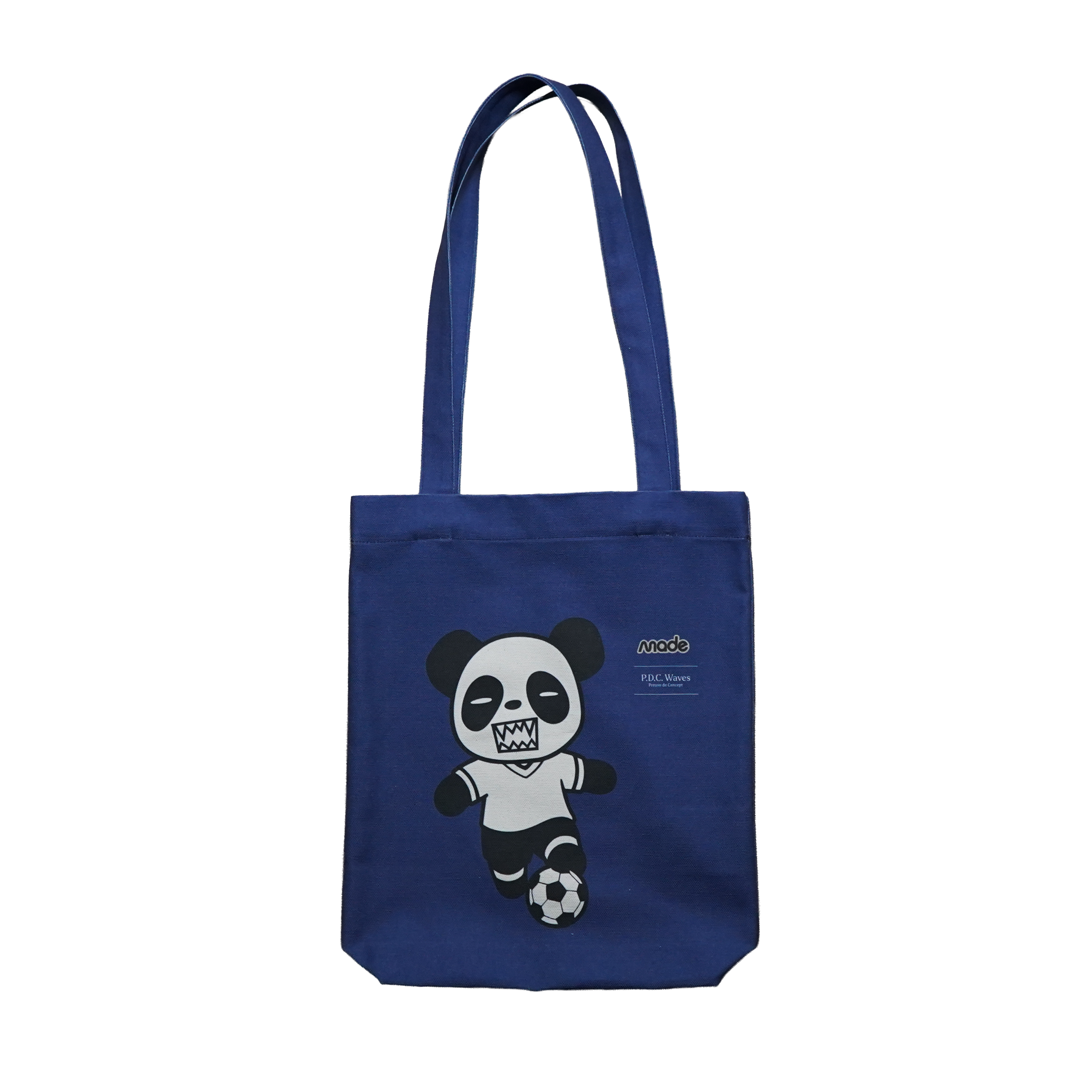 P.D.C. Waves x MADE Navy Panda Soccer Tote