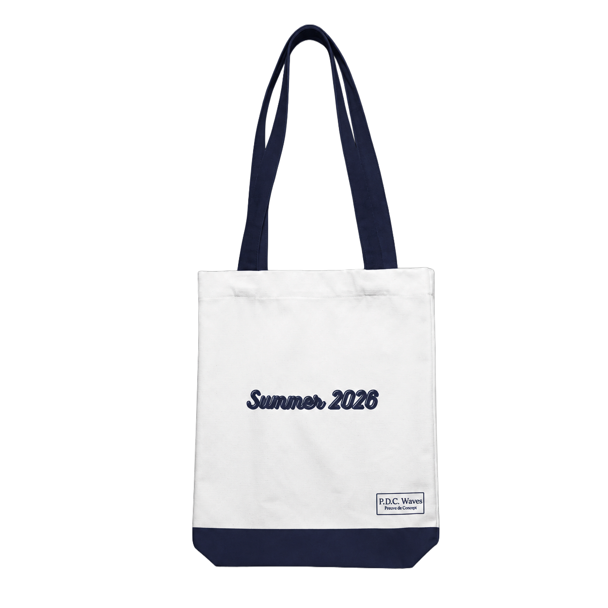 P.D.C. Waves x MADE Summer 02 Tote with Navy Trim