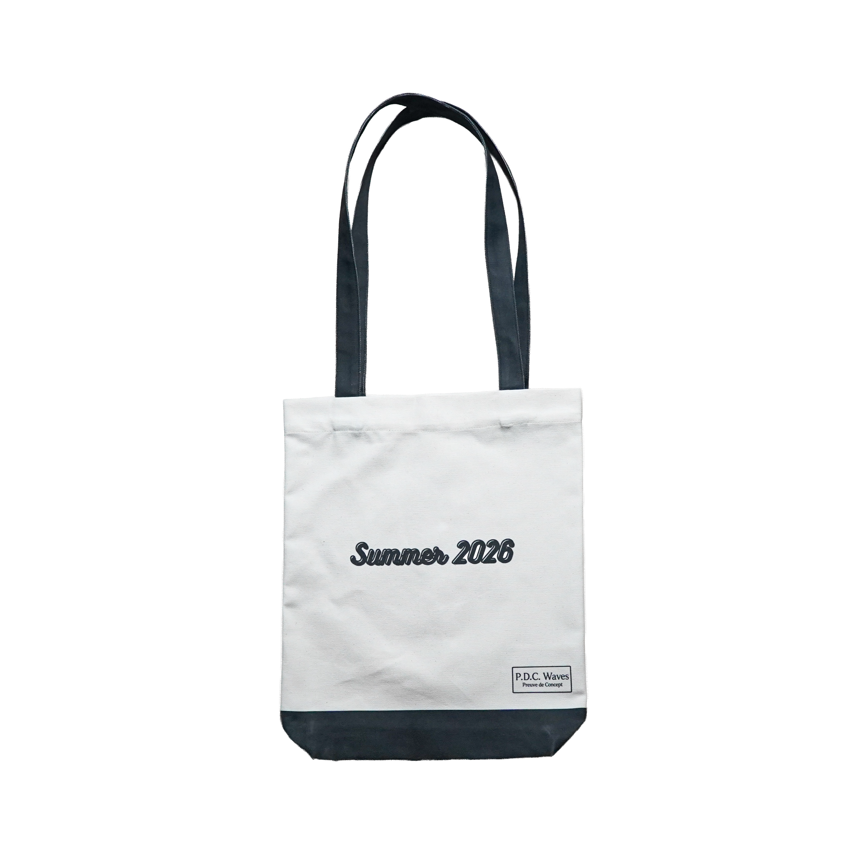 P.D.C. Waves x MADE Summer Tote 01 with Black Trim