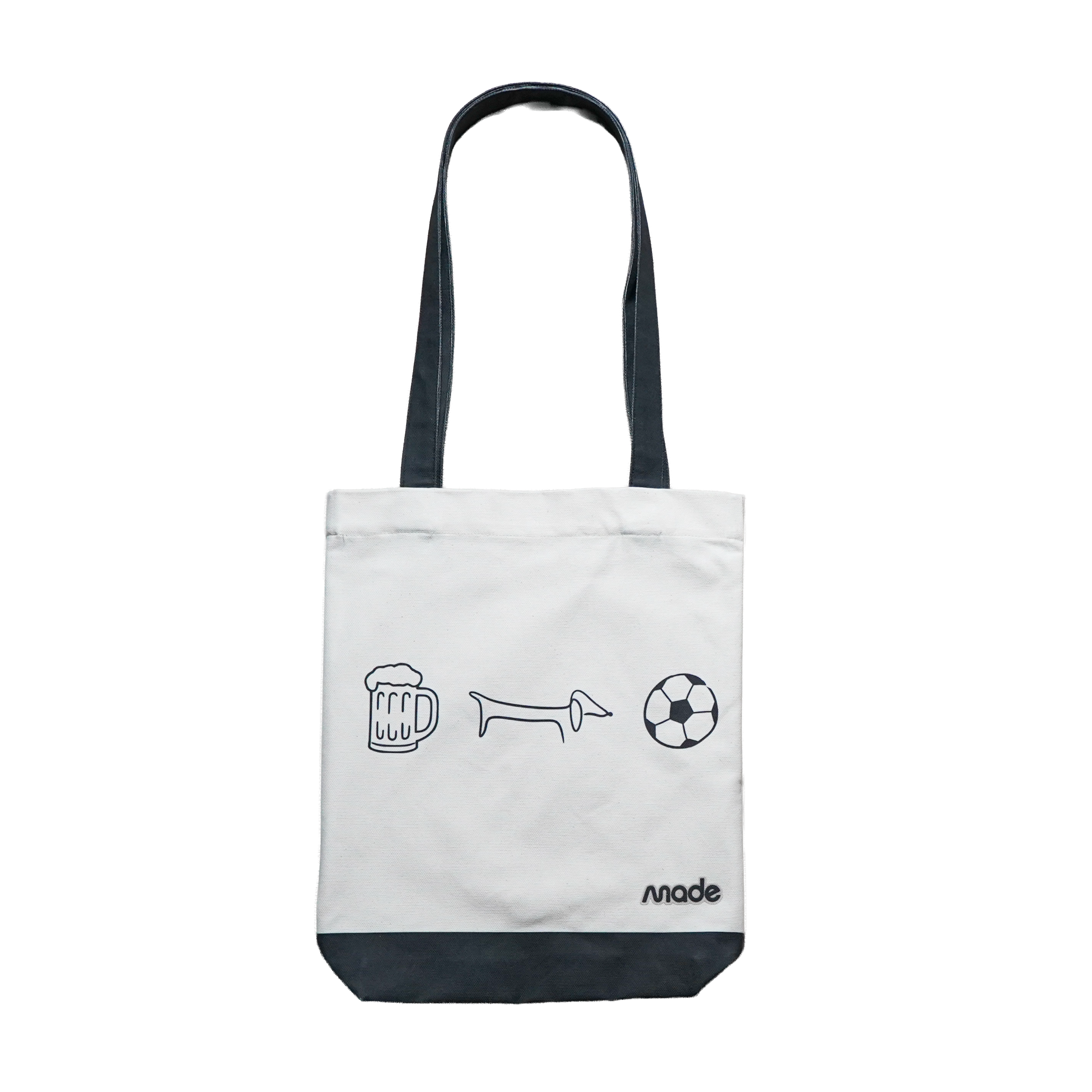 P.D.C. Waves x MADE Summer Tote 01 with Black Trim