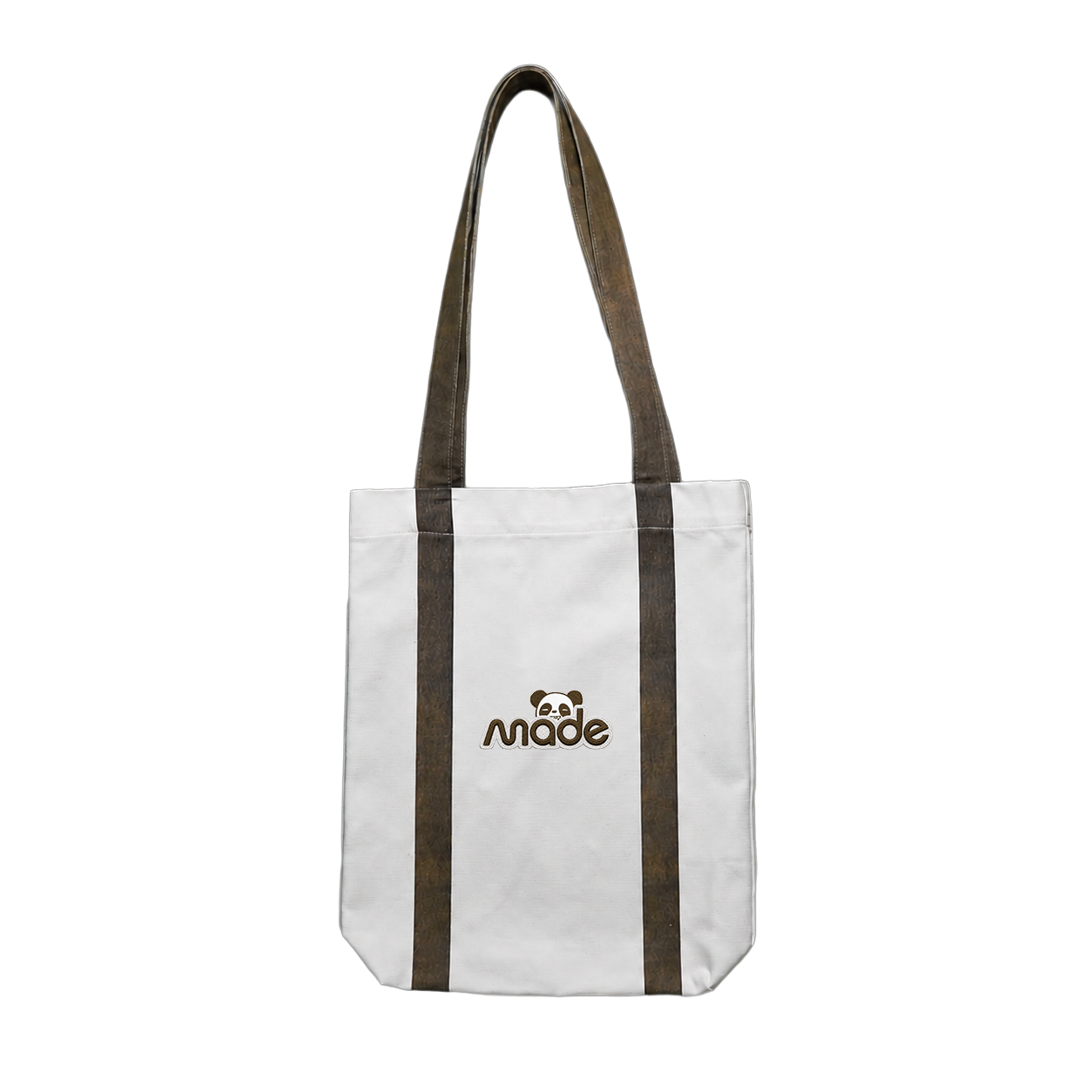 P.D.C. Waves x MADE Western Tote with Brown Trim