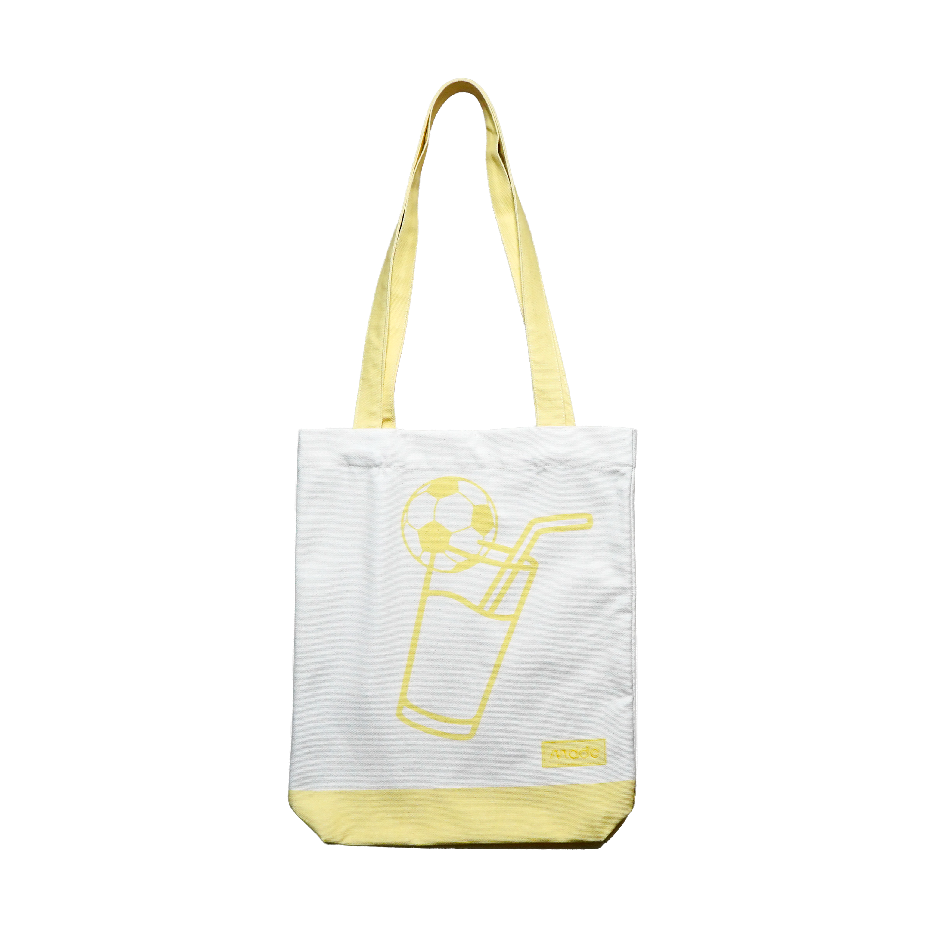 P.D.C. Waves x MADE Summer Refreshing Tote with Light Yellow Trim