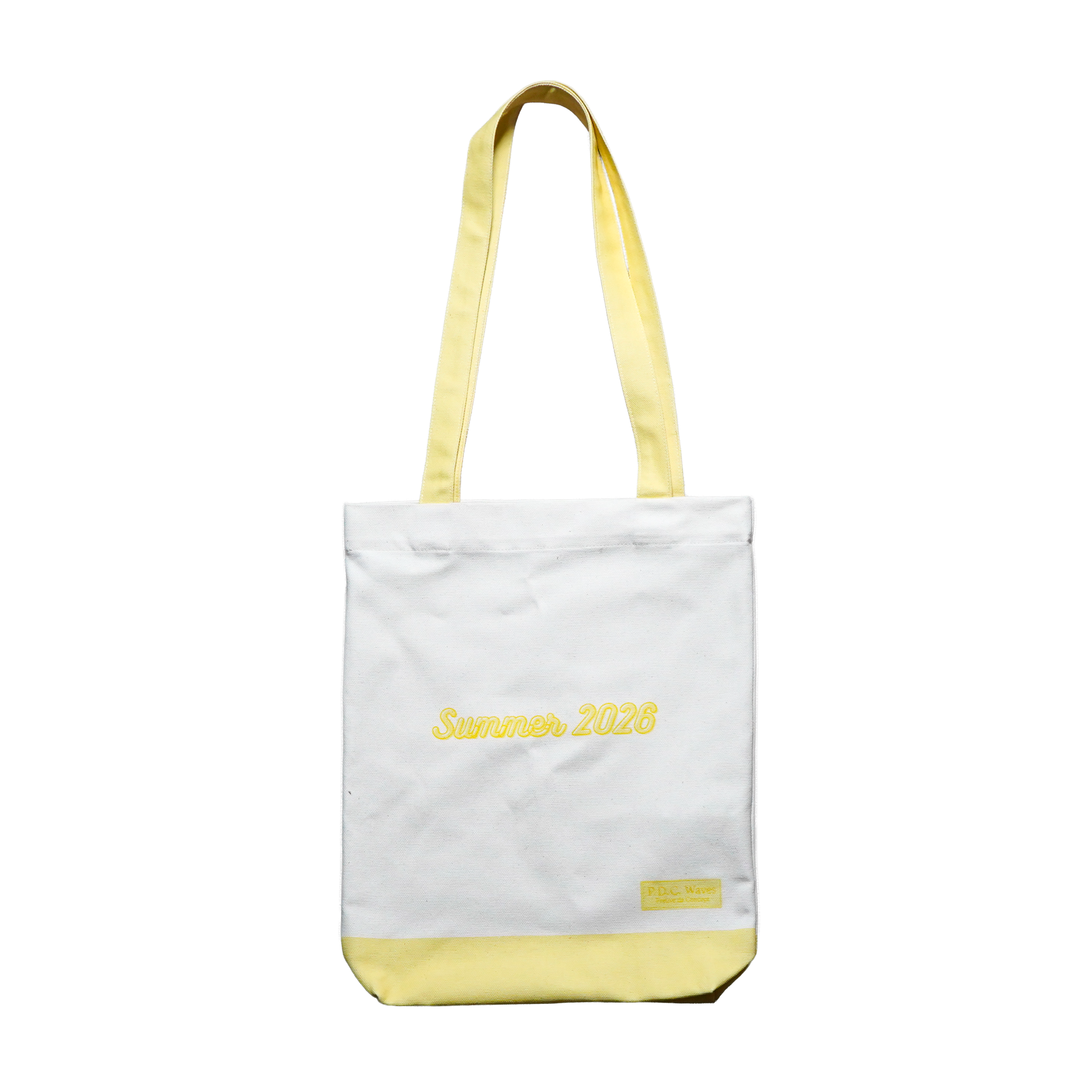P.D.C. Waves x MADE Summer Refreshing Tote with Light Yellow Trim