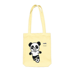 P.D.C. Waves x MADE Light Yellow Panda Soccer Tote