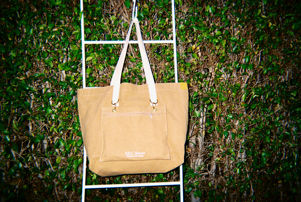 P.D.C. Boat Shrunk Canvas Tote