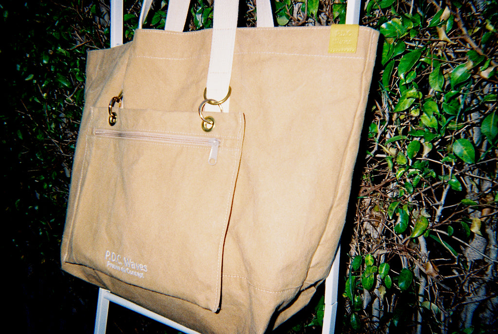 P.D.C. Boat Shrunk Canvas Tote